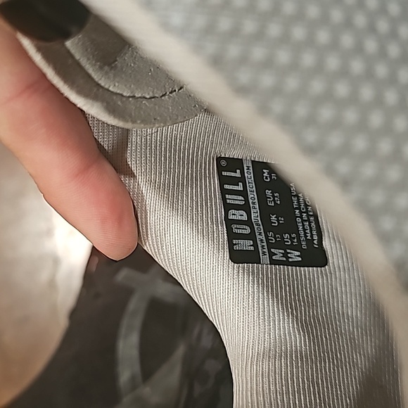 NOBULL Trainers Grey Size 13 - Picture 5 of 5